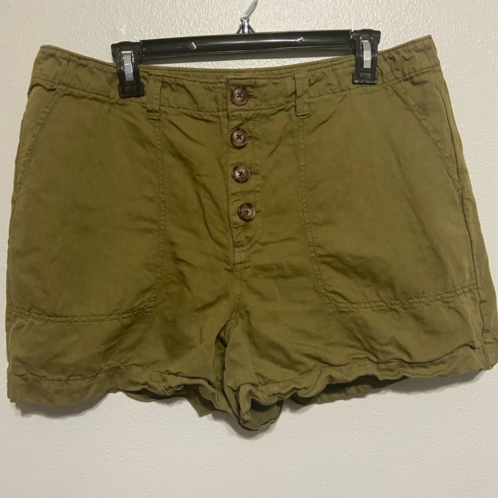 Loft Shorts size 14 in green